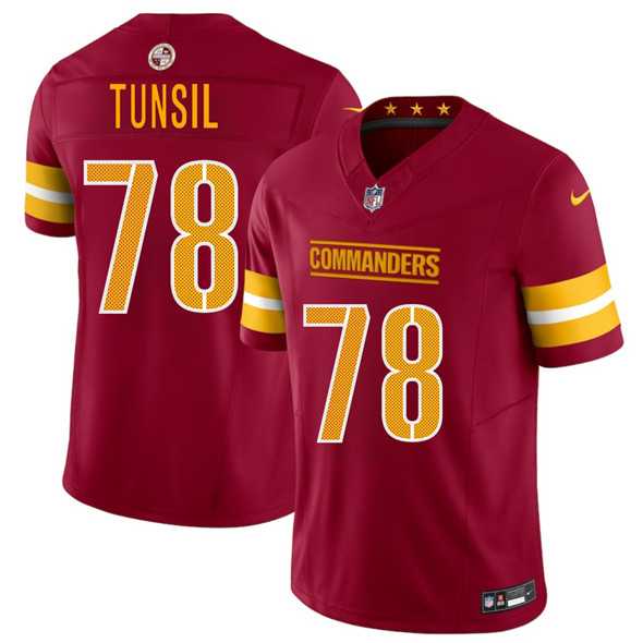 Men & Women & Youth Washington Commanders #78 Laremy Tunsil Burgundy 2025 F.U.S.E. Vapor Limited Stitched Jersey,We sell and wholesale Men & Women & Youth Washington Commanders #78 Laremy Tunsil Burgundy 2025 F.U.S.E. Vapor Limited Stitched Jersey on line form chian!